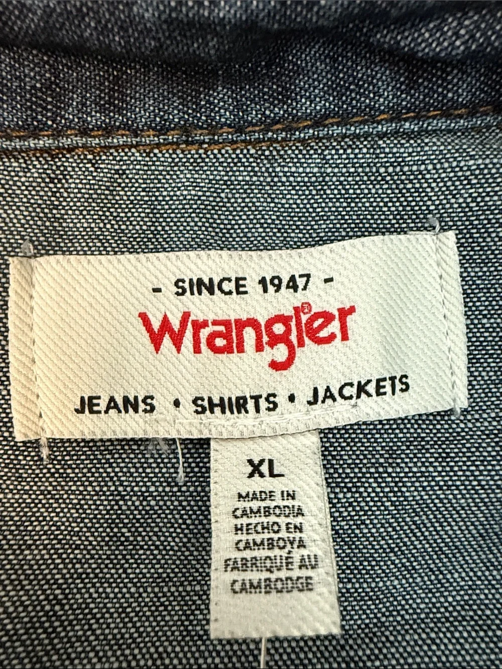 Wrangler close up